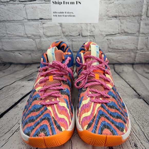 Under Armour HOVR Havoc 5 Clone Mens 7.5 | Womens Size 9 Curry Basketball Shoes - Picture 7 of 8